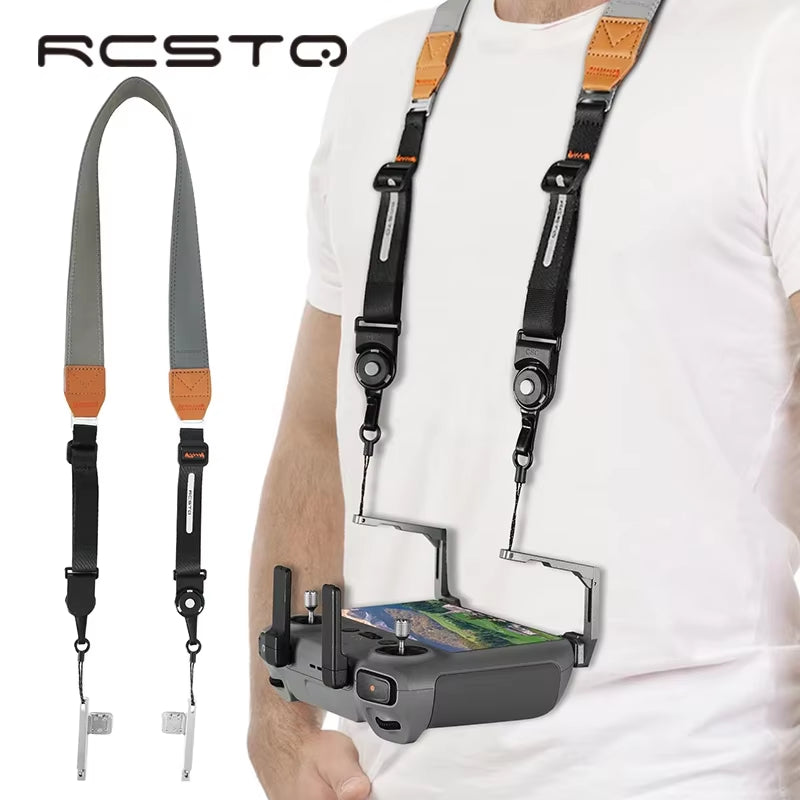 RCSTQ for  RC/ RC 2 Drone Remote Control Balance Strap System for  Flip / Mini 3 Pro / Mini 4 Pro/  Air 3 Accessories