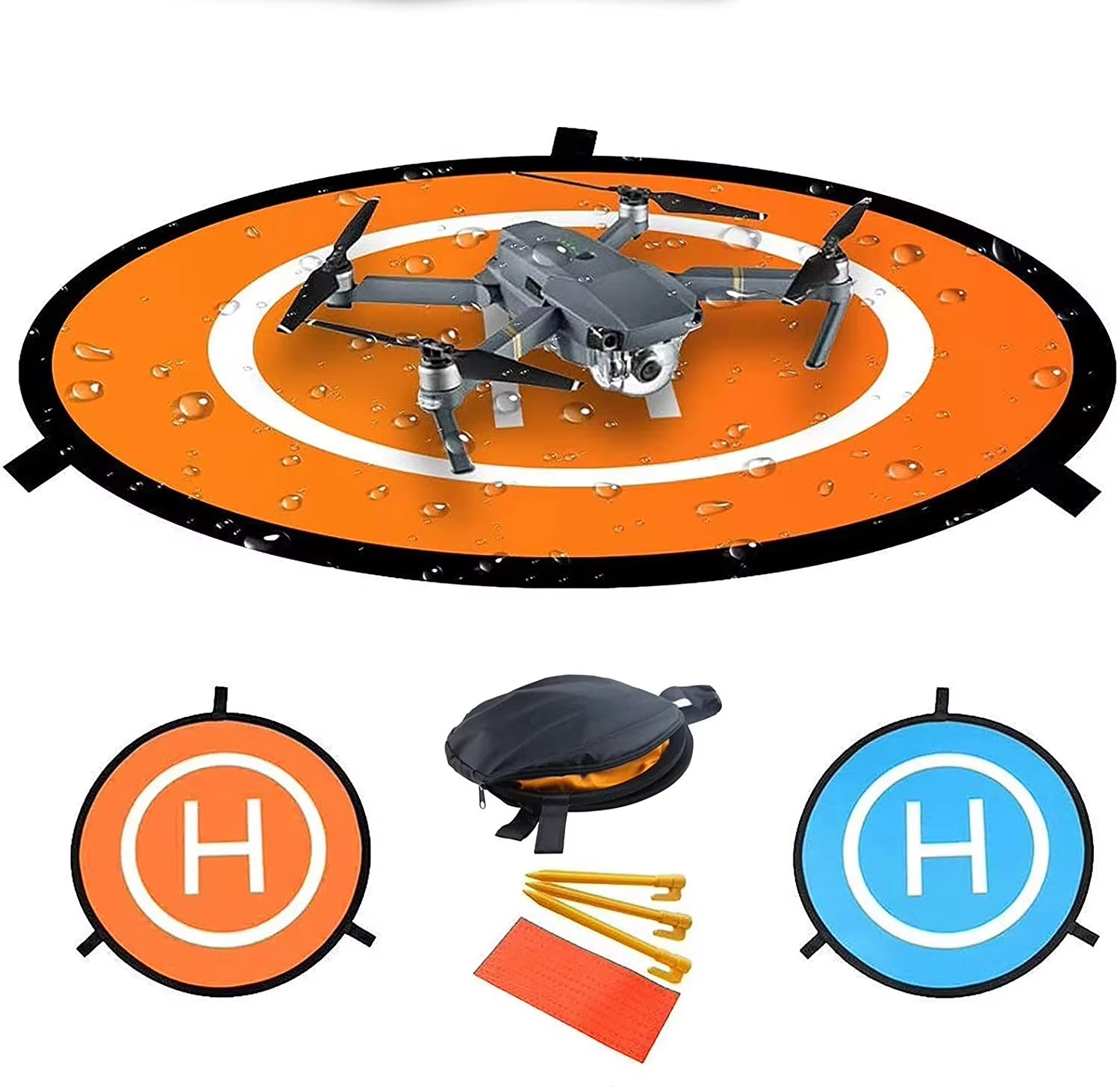 75/55/90/110Cm Foldable Drone Landing Pad for DJI Mini 4 Pro Drone Pad for  X8 MINI V2 /Mini 3 Pro Drone Accessories