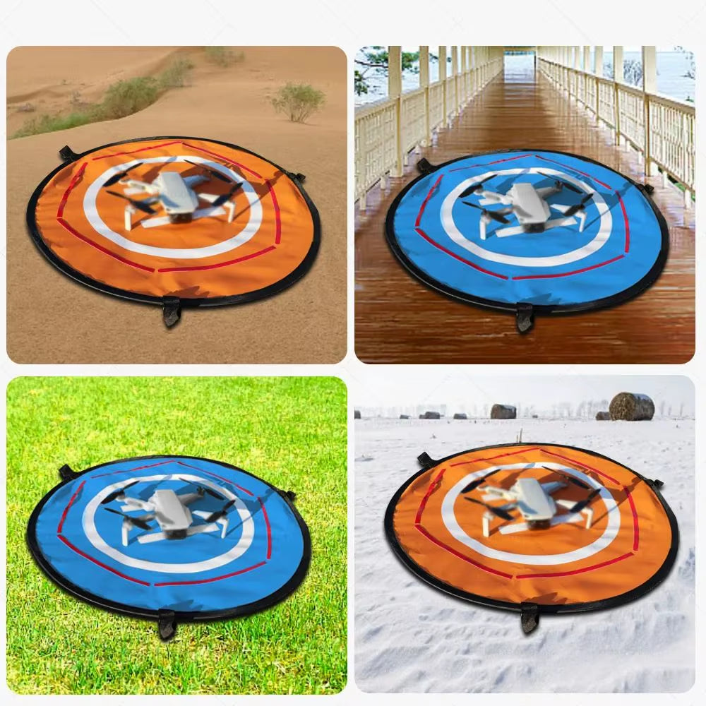 75/55/90/110Cm Foldable Drone Landing Pad for DJI Mini 4 Pro Drone Pad for  X8 MINI V2 /Mini 3 Pro Drone Accessories