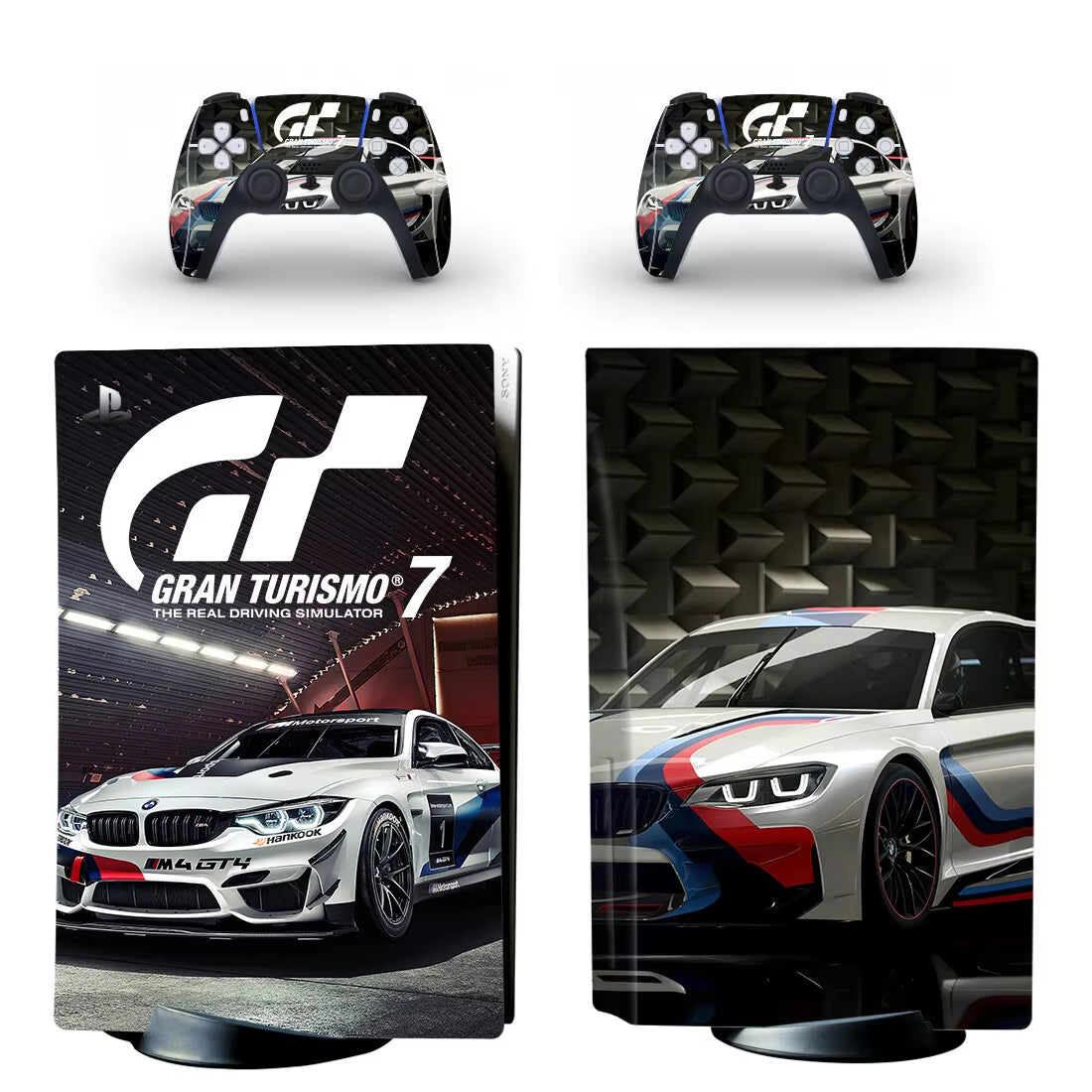 Gran Turismo GT Sport PS5 Disc Skin Sticker Protector Decal Cover for Console Controller PS5 Disk Skin Sticker Vinyl